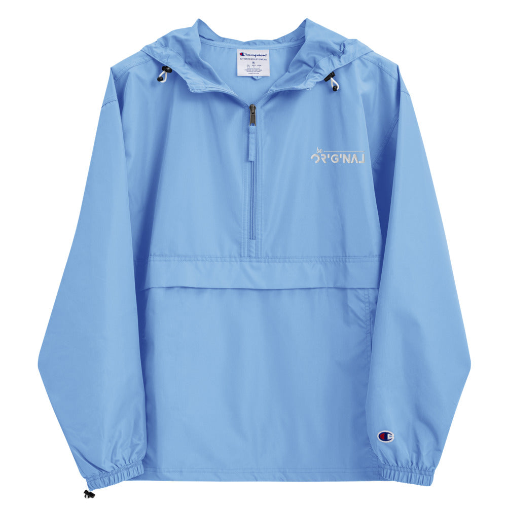 Be Original Embroidered Champion Packable Jacket