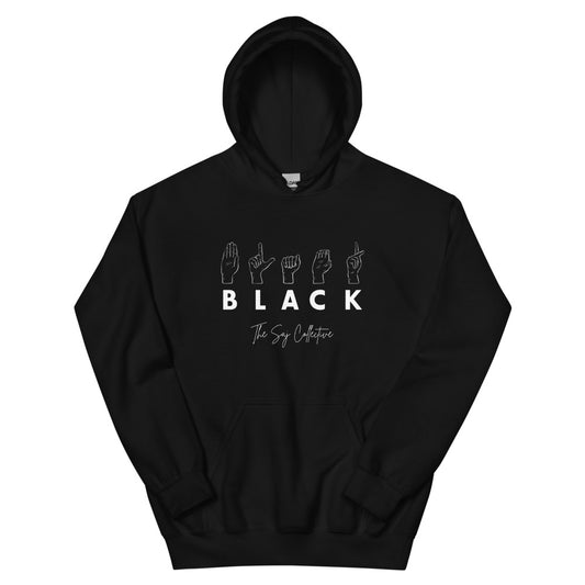 Black Signs Unisex Hoodie